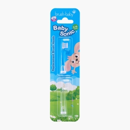 Capete rezervă pentru periuța de dinți Baby Sonic, 0-18 luni, 2 buc