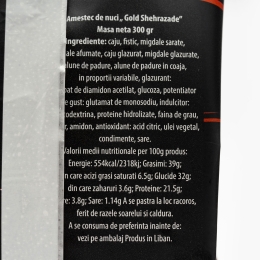 Amestec de alune Gold Mix 300g