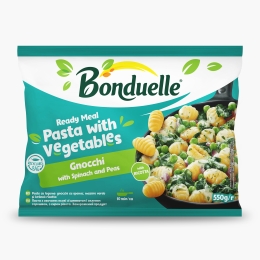 Paste gnocchi cu spanac, mazăre verde și brâză ricotta 550g