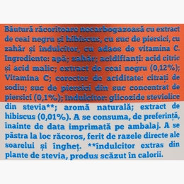 Ceai rece cu piersică 1l