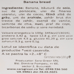 Banana Bread 100g