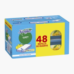 Rezerve lavete umede pentru pardoseală Sweeper Lemon 48 buc