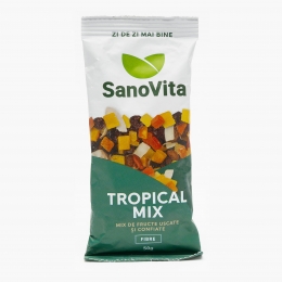 Mix de fructe uscate și confiate Tropical 50g