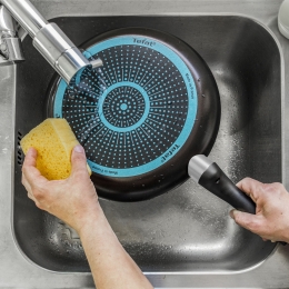Tigaie Simple Cook, 24cm, Thermo-Signal, înveliș antiaderent din titan