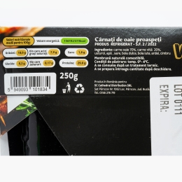 Cârnați de oaie 250g