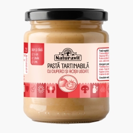 Pastă tartinabilă cu ciuperci și roșii uscate 170g