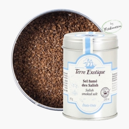 Măslinescu - Sare afumată Salish 80g, origine Statele Unite