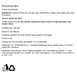 Pâine durum 400g
