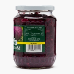 Varză roșie în oțet 620g