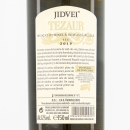 Vin alb sec Muscat Ottonel & Fetească Regală 750ml