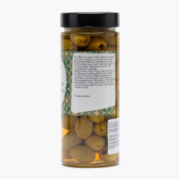 Măsline verzi Bella di Cerignola, fără sâmburi, 560g