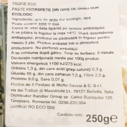 Paste proaspete Trofie eco 250g