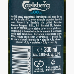 Bere blondă fără alcool sticlă 0.33l
