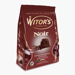 Praline de ciocolată neagră cu bucățele de cacao Noir 200g