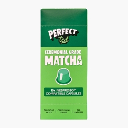 Capsule matcha ceremonială pentru Nespresso, 10 băuturi
