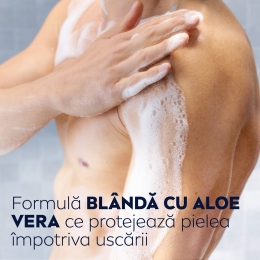 Gel de duș bărbați Protect & Care 3în1, pentru corp, față și păr, 0.25l