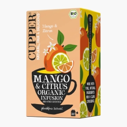 Ceai eco Mango & Citrice, 20 plicuri, 36g