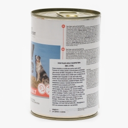 Hrană umedă pentru câini adulți, 400g, cu miel și vițel