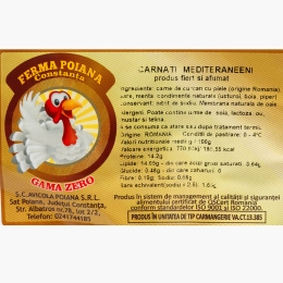 Cârnați mediteraneeni 320g