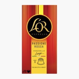 Espresso Passione Rossa, 10 băuturi, 52g, capsule cafea