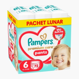 Scutece chiloțel Premium Care Pants XXL Box, mărimea 6, 13-19kg, 72 buc