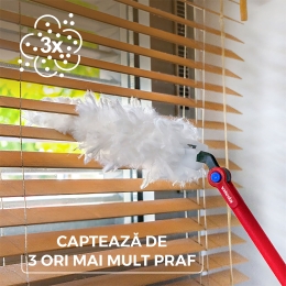Pămătuf pentru curățarea prafului Flex & Catch kit mâner lung + 1 rezervă