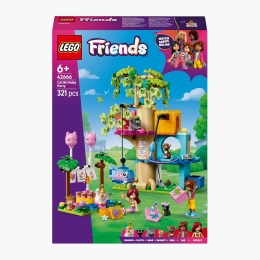 Petrecere de ziua de naștere a pisicii și casuță în copac, 42666 Friends, 321 piese, +6 ani