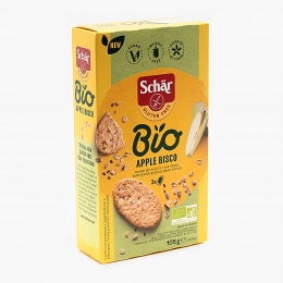 Biscuiți eco cu ovăz și măr fără gluten 105g 
