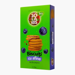 Biscuiți eco cu cremă de afine 175g
