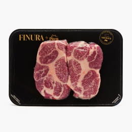 Ceafă fără os feliată din porc iberic 300g