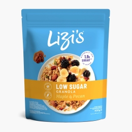 Granola cu sirop de arțar și nuci pecan Low Sugar 400g