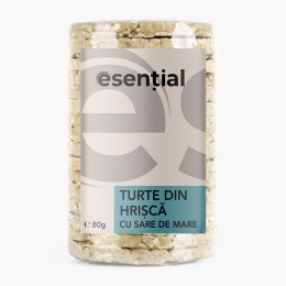 Turte din hrișcă cu sare de mare 80g