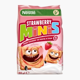 Cereale cu căpșuni pentru mic dejun 250g