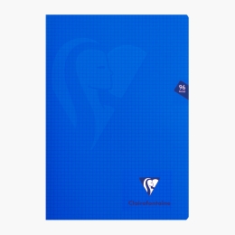 Caiet capsat de matematică A4, 48 file, albastru, Clairefontaine Mymesys