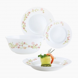 Set de masă romance pink 19 piese