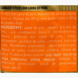 Cârnați sticks de porc 90g