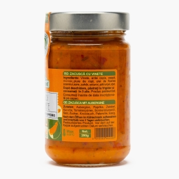 Zacuscă premium cu vinete 290g