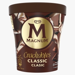 Înghețată Classic cu vanilie și ciocolată cu lapte, 440ml