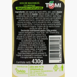 Sos pentru cartofi prăjiți, cu mărar 430g