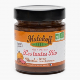 Cremă tartinabilă de ciocolată cu grepfrut eco 220g