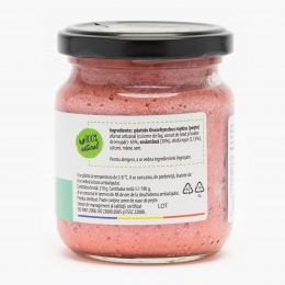 Pate de păstrăv afumat cu smântână și sfeclă roșie Sorocitu' 210g
