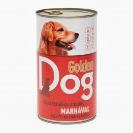 Hrană umedă pentru câini adult, 1240g, vită conservă 