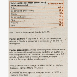 Pinsa Gourmet Margherita cu salam 350g