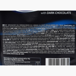 Mini batoane cu interior de nuga și caramel învelit în bucăți întregi de arahide și glazură de ciocolată neagră 140g