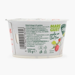 Brânză Cottage cu smântână, 4.5% grăsime, 175g