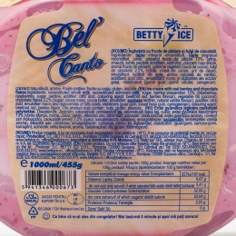 Înghețată cu fructe de pădure și fulgi de ciocolată 455g