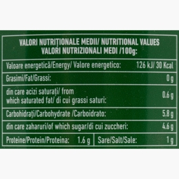 Ardei capia copți și decojiți, în oțet, 680g