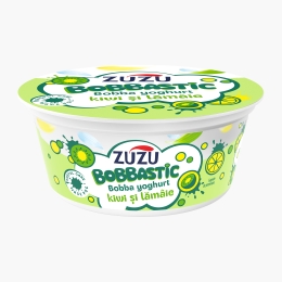 Iaurt cu bule de lămâie și kiwi Bobbastic, 150g