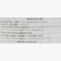 Gin Nordes Atlantic Galician, 40%, 0.05l