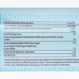 Ciocolată cu lapte și incluzii de căpșuni, bezea și popping candy 80g